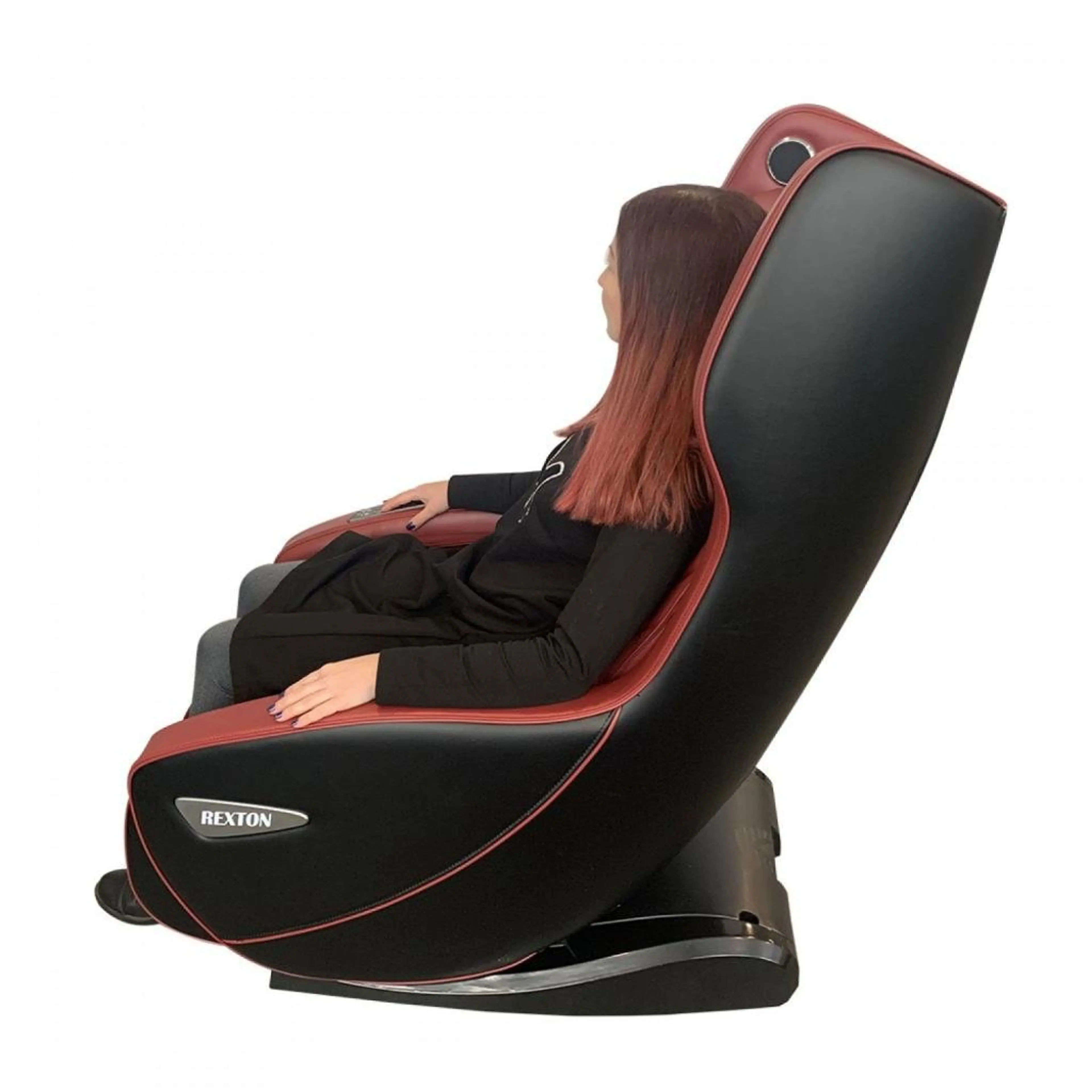 RK-1900B-RED cu dimensiuni compacte și Bluetooth - Roșu